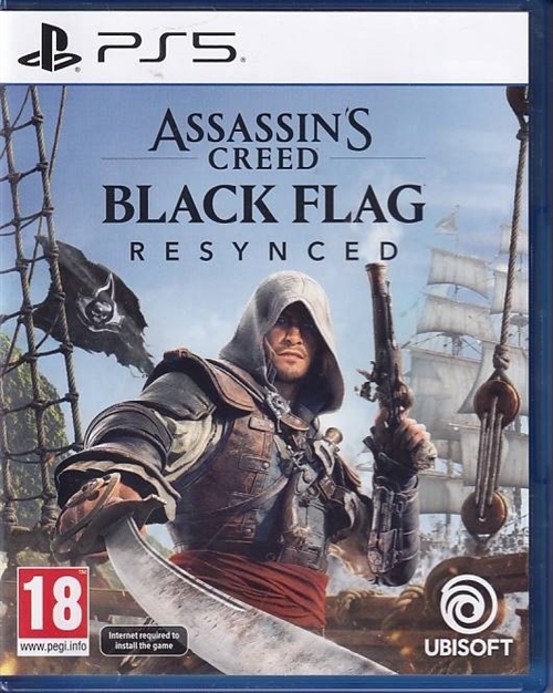 Assassins Creed Black Flag Resynced - PS5 (A Grade) (Genbrug)